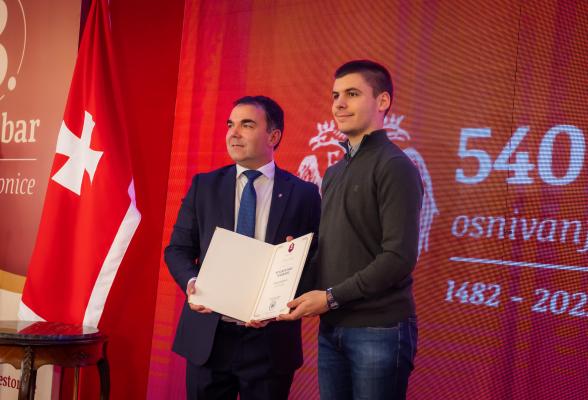 Studentska nagrada Prijestonice Cetinje za 2022. godinu