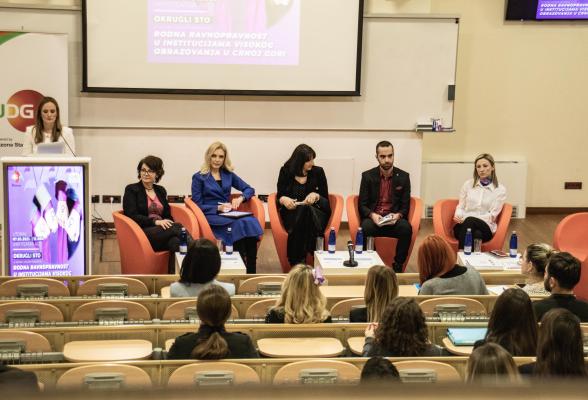 Okrugli Sto „Rodna ravnopravnost u institucijama visokog obrazovanja u Crnoj Gori“